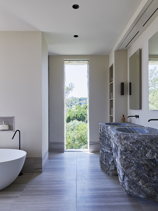 Corsica beach villa Piet Boon