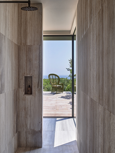 Corsica beach villa Piet Boon