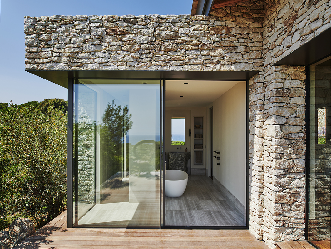 Corsica beach villa Piet Boon