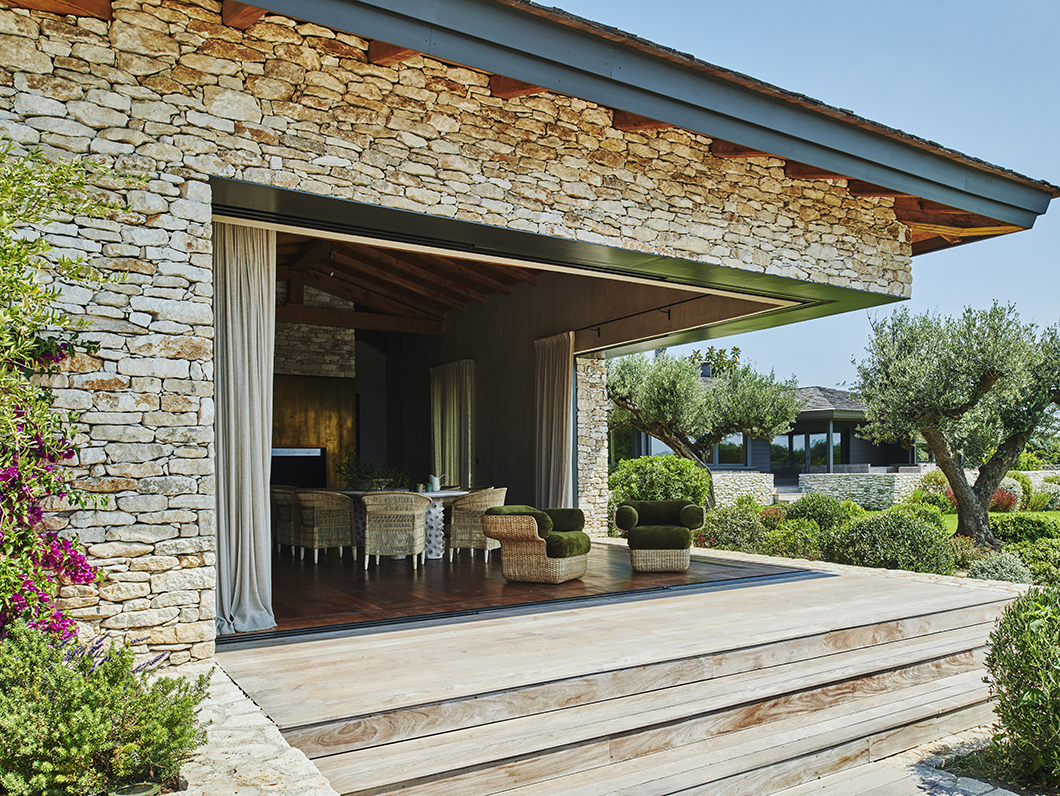 Corsica beach villa Piet Boon