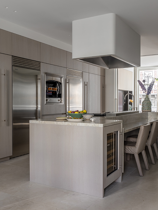 kitchen design with bar