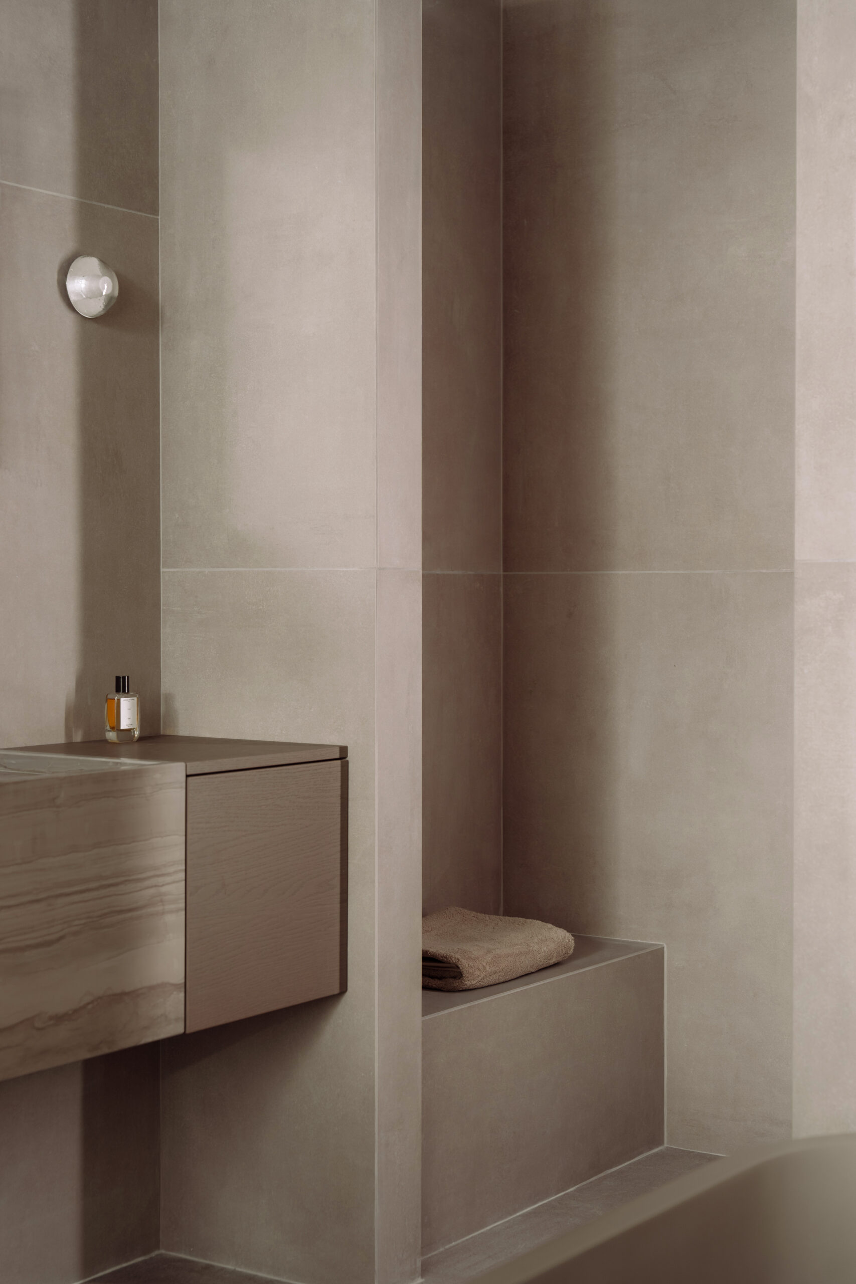 Bathroom corner