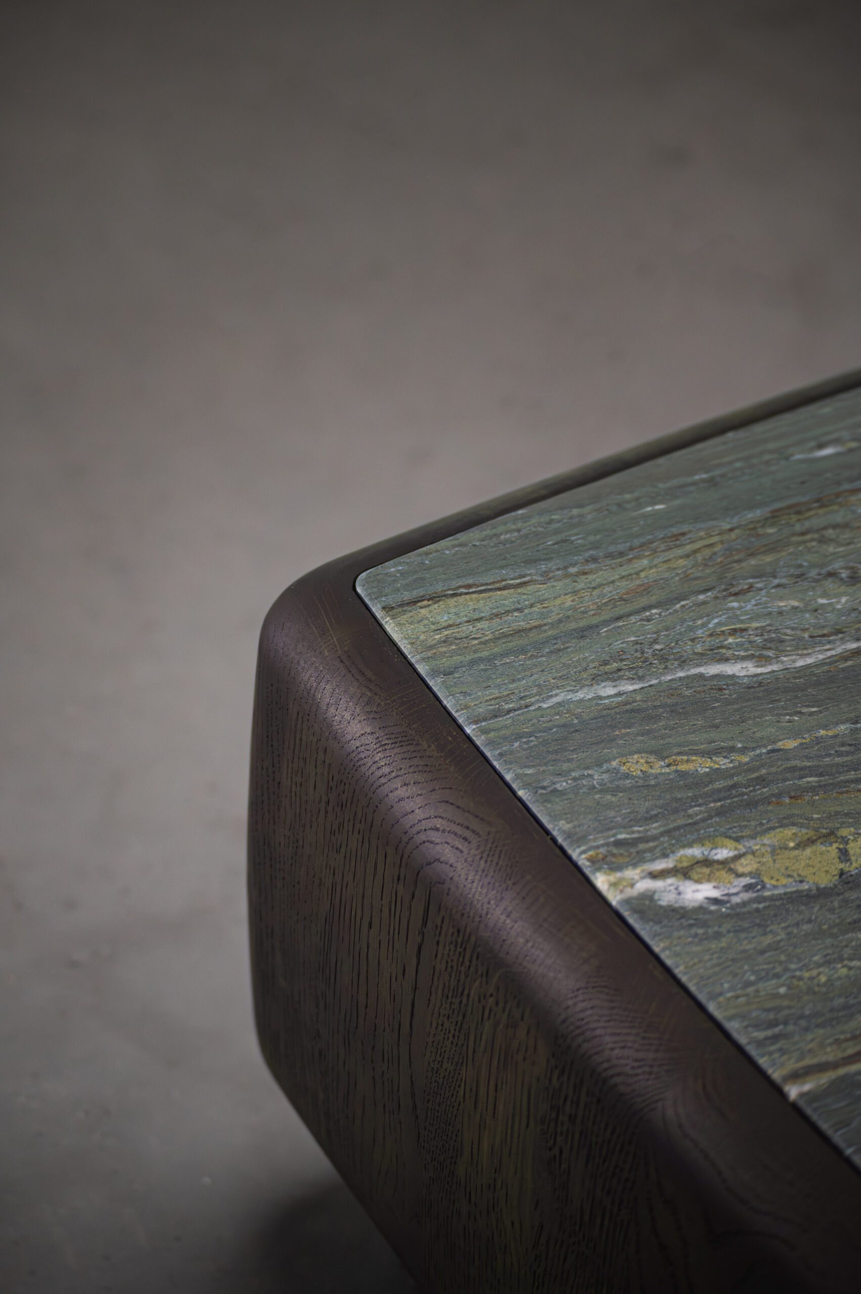 Detail of the coffee table