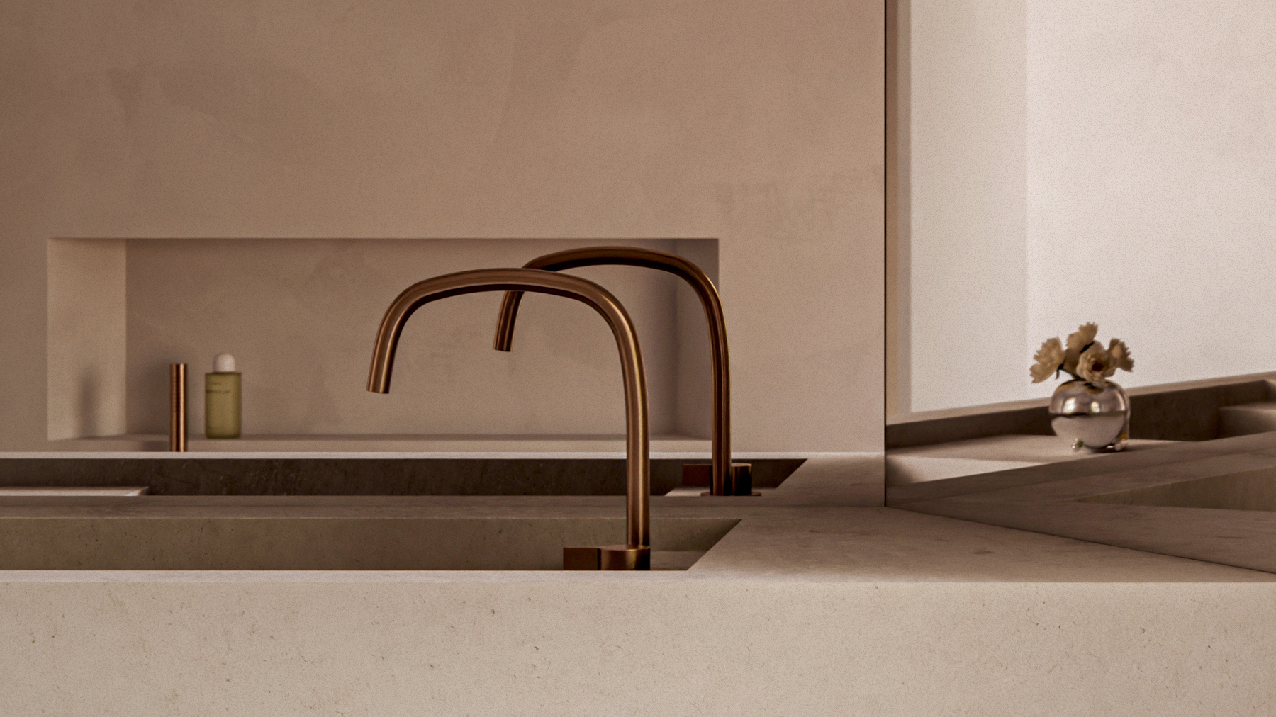 Bathroom warm design