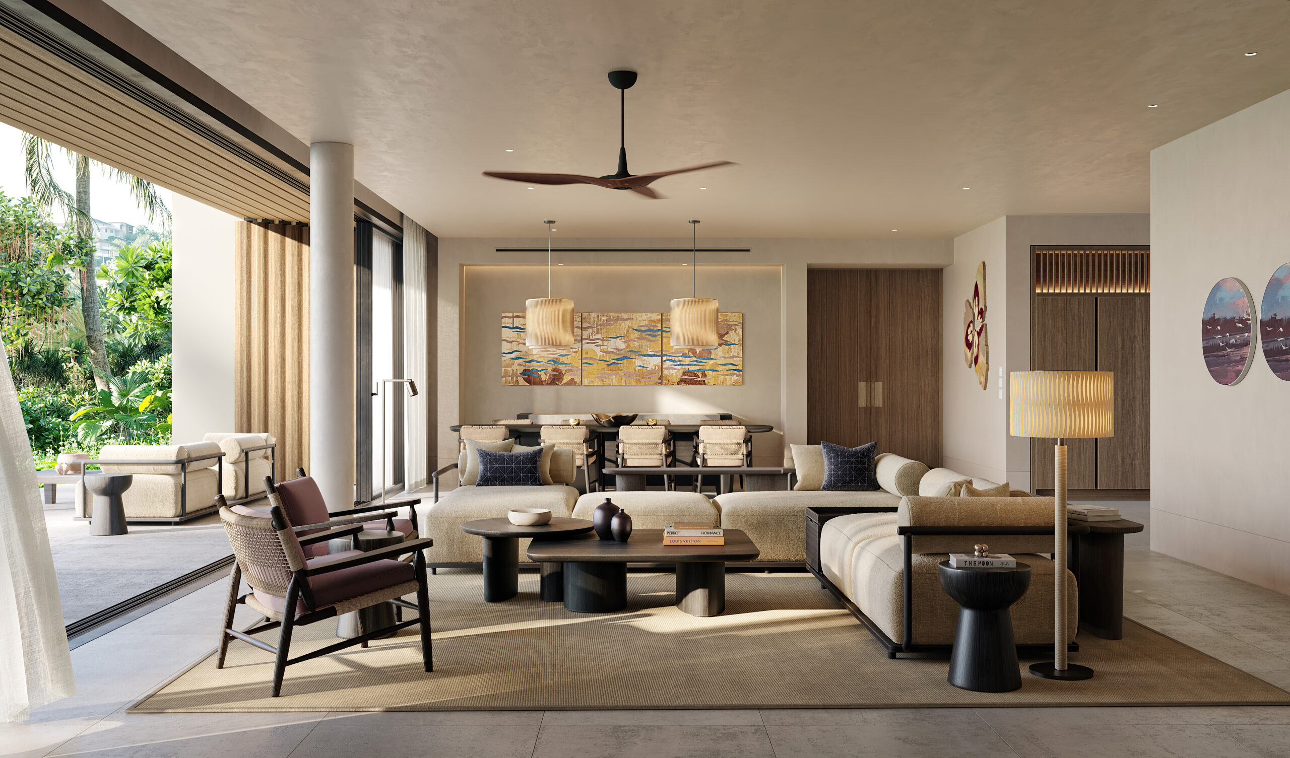 Interior of Mandrin Oriental