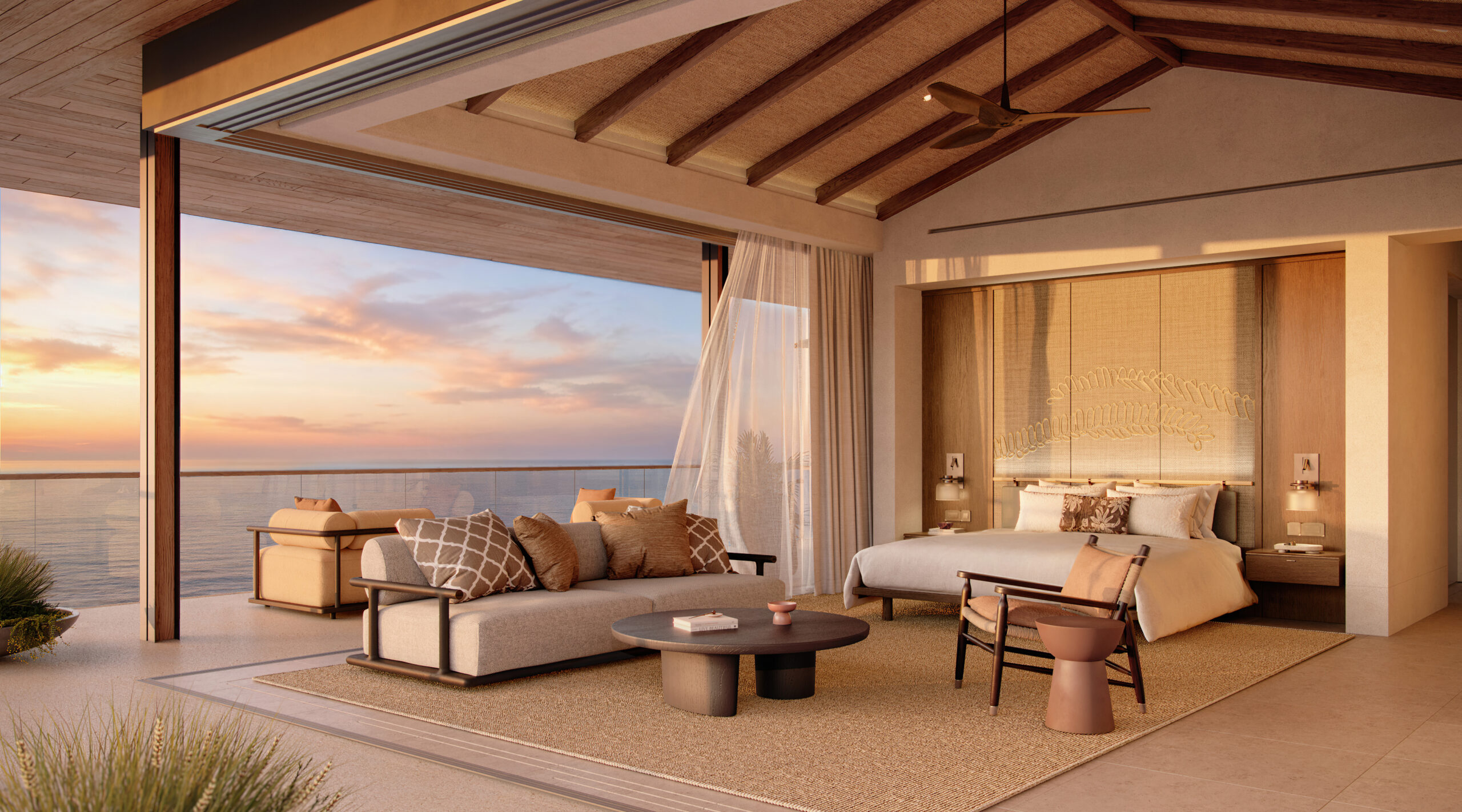 Sunset interior