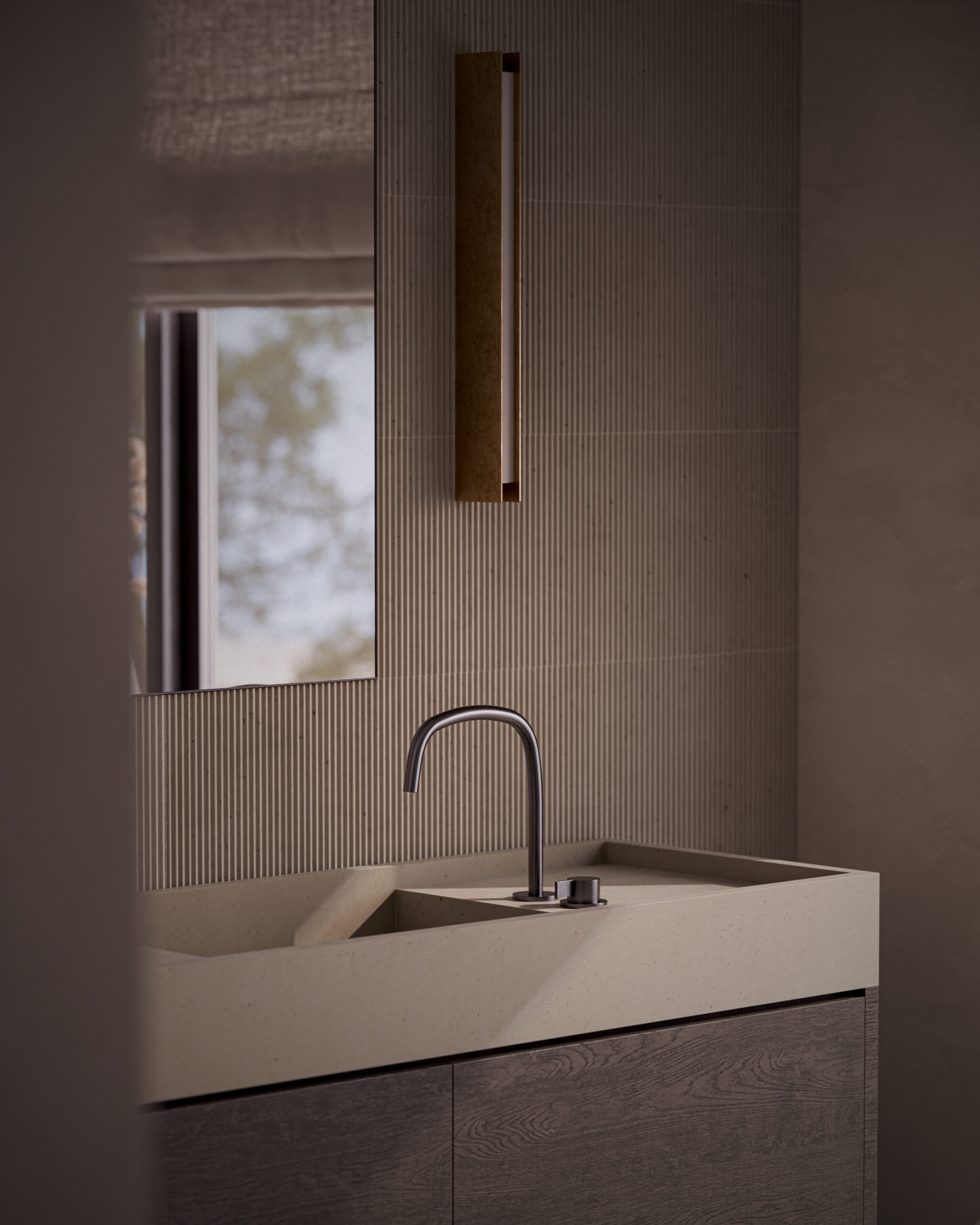 Tap and basin design