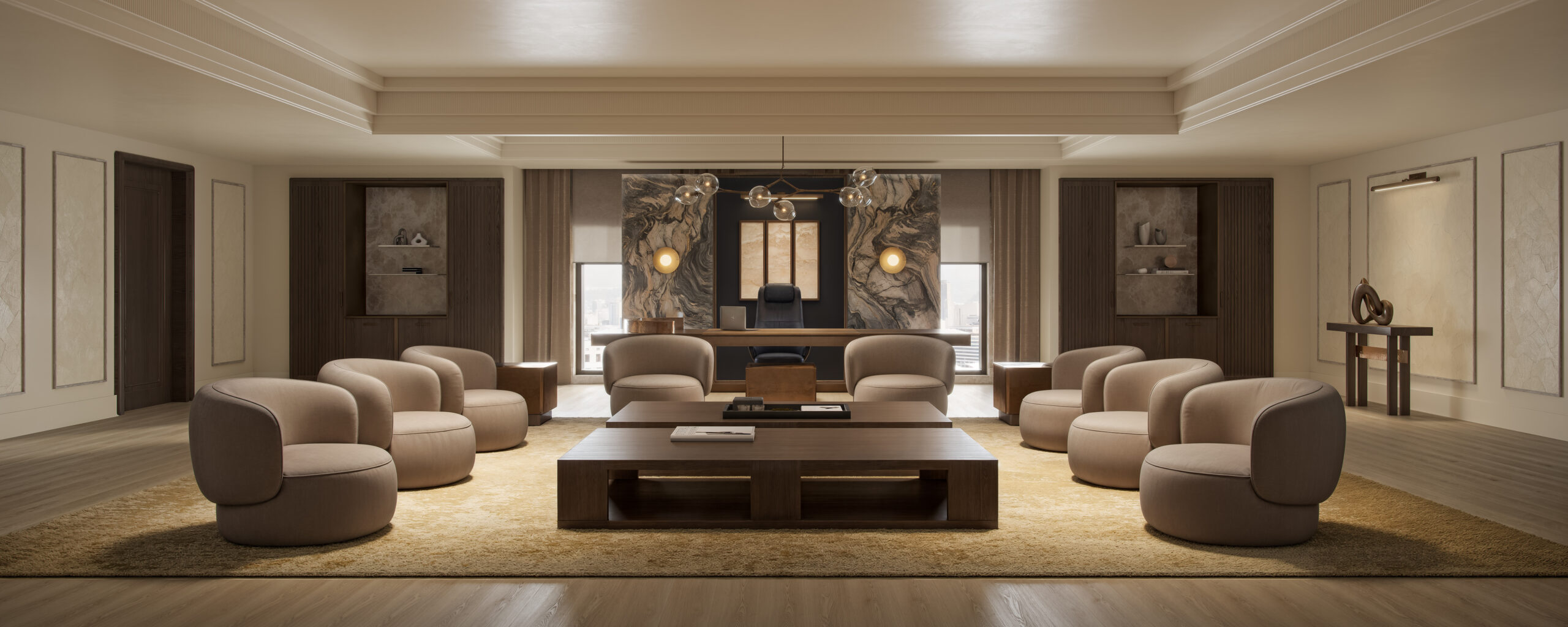 Lounge area